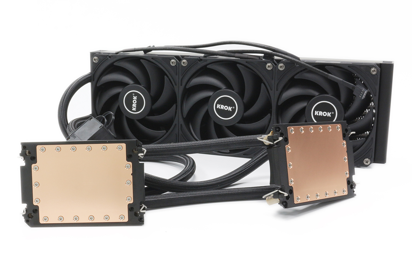 360-4189 Dual-head CPU liquid cooling radiator